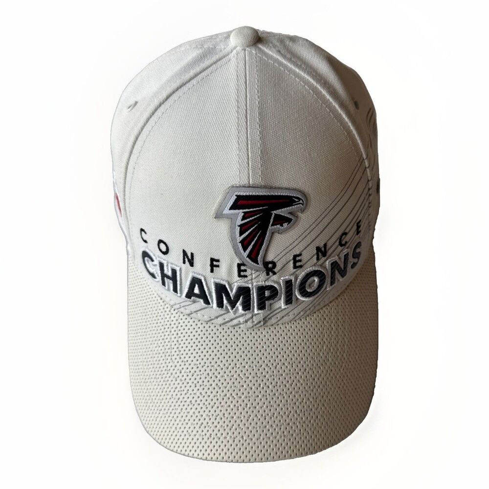 NWT White Atlanta Falcons 2016 NFC Conference Champions hat Super Bowl nfl